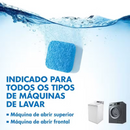 Kit Limpeza Profunda da Máquina de Lavar
Elimina sujeira escondida e mau cheiro sem técnico