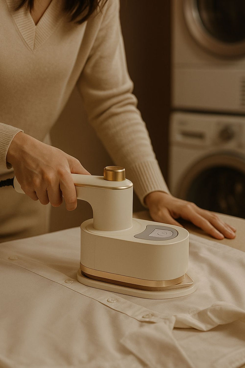 Mini ferro de passar roupas a vapor para viagem